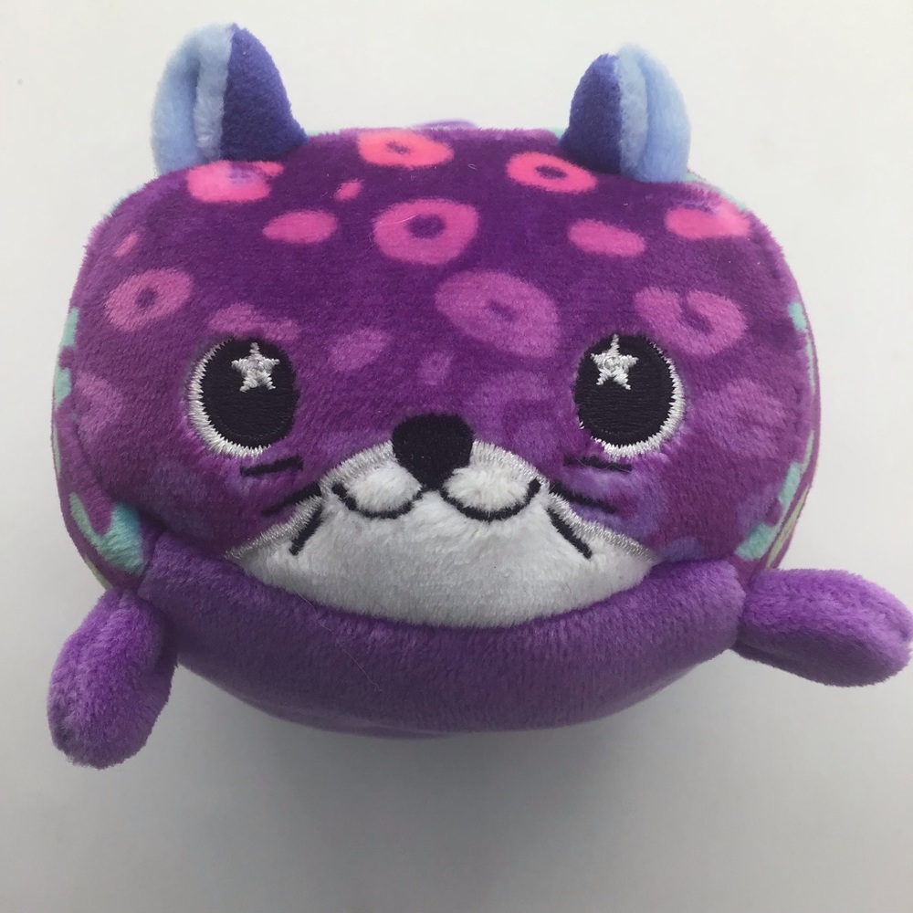 Moosh Moosh Mini Clipz Plush Toy Ryan the Leopard Stuffed Animal